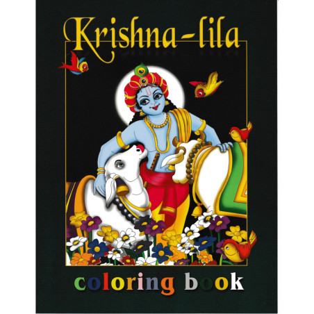 KRISHNA LILA COLORING BOOK-1,KRISHNA LILA COLORING BOOK-2